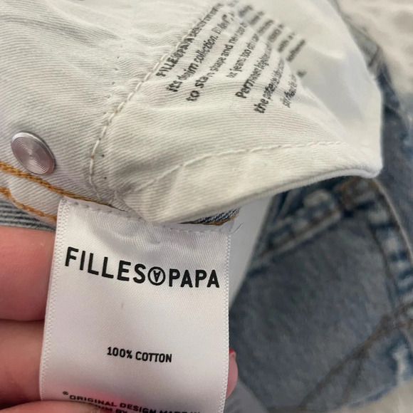 Filles A PAPA isko streetwear denim skirt - Picture 9 of 9